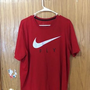 Red Nike Men's Shirt